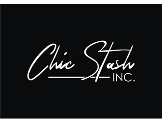 Chic Stash, Inc. logo design by clayjensen
