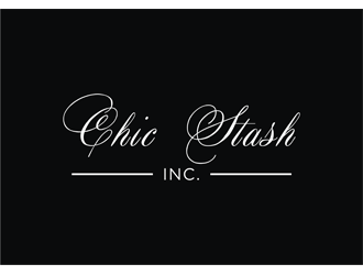 Chic Stash, Inc. logo design by clayjensen