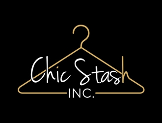 Chic Stash, Inc. logo design by Abril