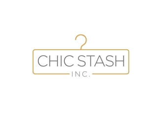 Chic Stash, Inc. logo design by Abril