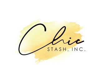 Chic Stash, Inc. logo design by REDCROW