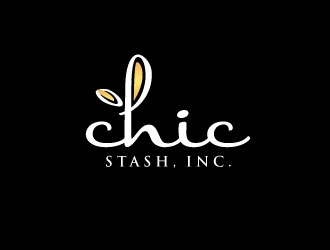 Chic Stash, Inc. logo design by REDCROW