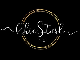 Chic Stash, Inc. logo design by REDCROW