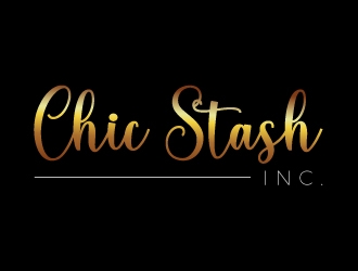 Chic Stash, Inc. logo design by gilkkj