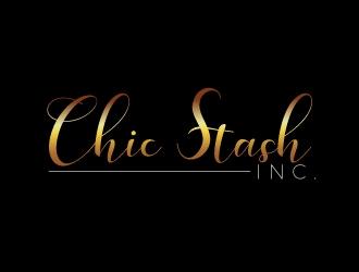 Chic Stash, Inc. logo design by gilkkj