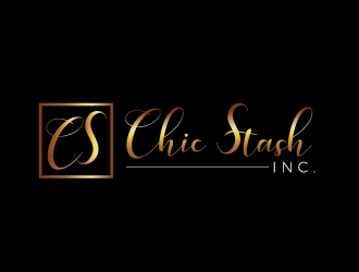 Chic Stash, Inc. logo design by gilkkj