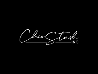 Chic Stash, Inc. logo design by Erasedink