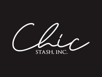 Chic Stash, Inc. logo design by sikas