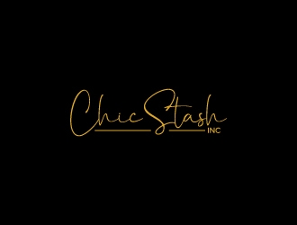 Chic Stash, Inc. logo design by Erasedink
