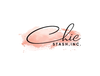 Chic Stash, Inc. logo design by Erasedink