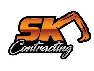 SK Contracting  logo design by usef44