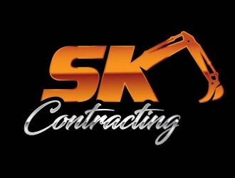 SK Contracting  logo design by usef44