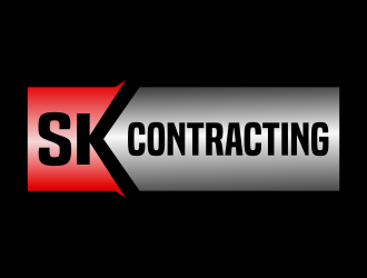 SK Contracting  logo design by berkahnenen