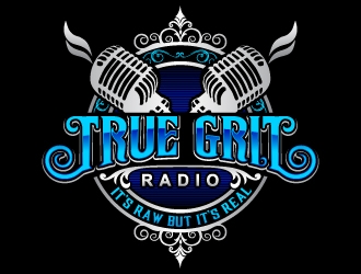 True Grit Radio  logo design by uttam