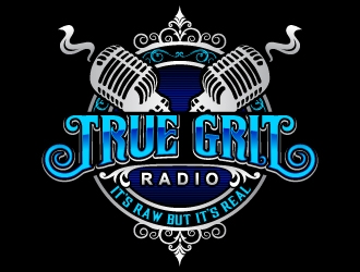 True Grit Radio  logo design by uttam