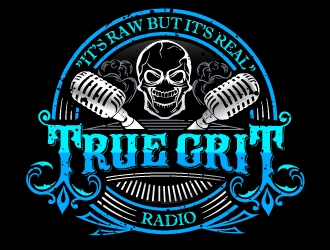 True Grit Radio  logo design by Suvendu