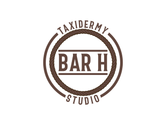 Bar H Taxidermy (Studio)  logo design by Kruger