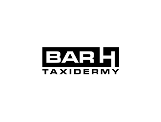 Bar H Taxidermy (Studio)  logo design by alby