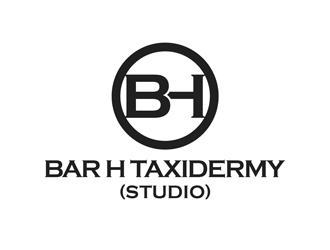 Bar H Taxidermy (Studio)  logo design by kunejo