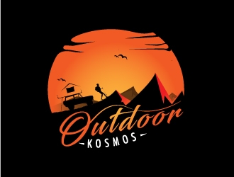 Outdoor Kosmos logo design by blink