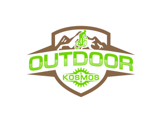 Outdoor Kosmos logo design by BlessedArt