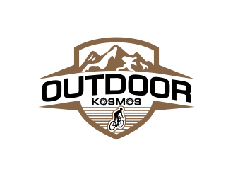 Outdoor Kosmos logo design by BlessedArt