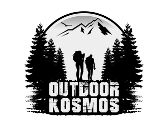 Outdoor Kosmos logo design by Kruger