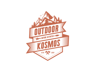 Outdoor Kosmos logo design by Abhinaya_Naila