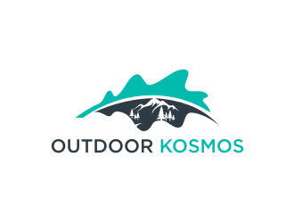 Outdoor Kosmos logo design by Garmos
