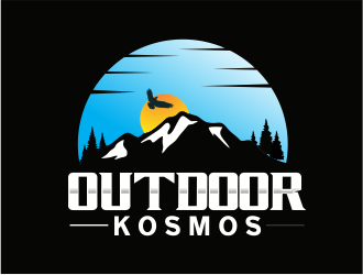 Outdoor Kosmos logo design by up2date