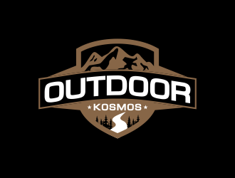 Outdoor Kosmos logo design by BlessedArt