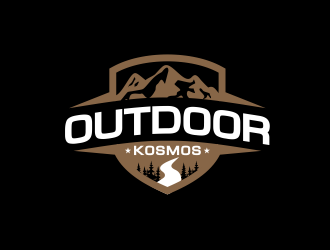 Outdoor Kosmos logo design by BlessedArt