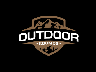 Outdoor Kosmos logo design by BlessedArt