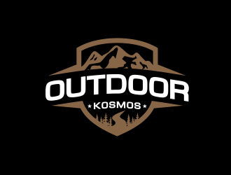 Outdoor Kosmos logo design by BlessedArt