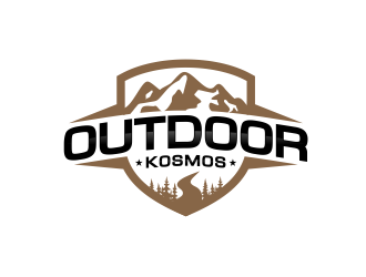 Outdoor Kosmos logo design by BlessedArt