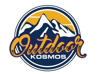 Outdoor Kosmos logo design by AamirKhan
