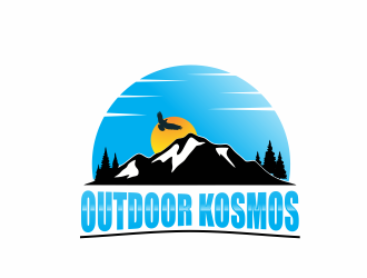 Outdoor Kosmos logo design by up2date