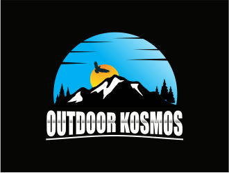 Outdoor Kosmos logo design by up2date
