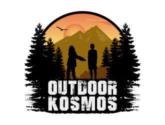 Outdoor Kosmos logo design by Kruger