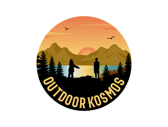 Outdoor Kosmos logo design by Kruger