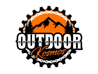 Outdoor Kosmos logo design by daywalker