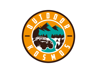 Outdoor Kosmos logo design by WRDY