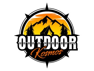 Outdoor Kosmos logo design by daywalker