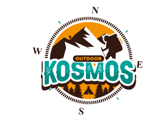 Outdoor Kosmos logo design by WRDY