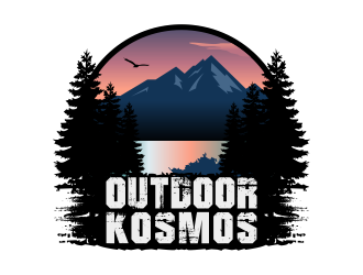 Outdoor Kosmos logo design by Kruger