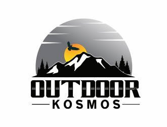 Outdoor Kosmos logo design by up2date