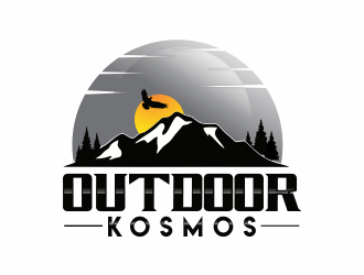 Outdoor Kosmos logo design by up2date