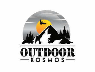 Outdoor Kosmos logo design by up2date