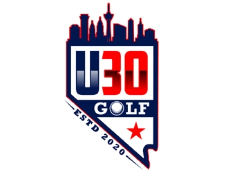 U30 Golf logo design by MAXR