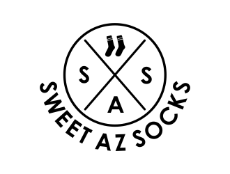 Sweet Az Socks  logo design by sikas
